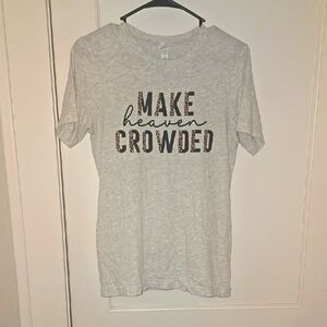 Women's Gray Boutique Graphic Tee
